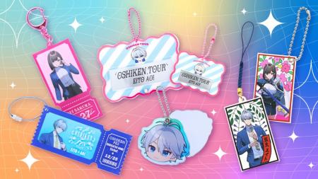 ファン心理をとらえた推し活キーホルダー5種を新規掲