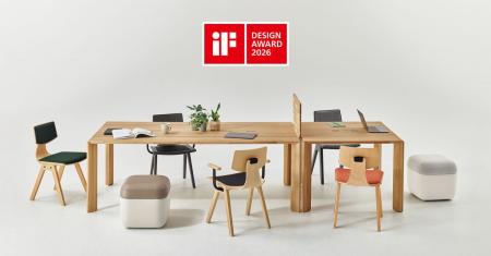 内田洋行、機能性と木材の温かみが共存する「ELMAR」