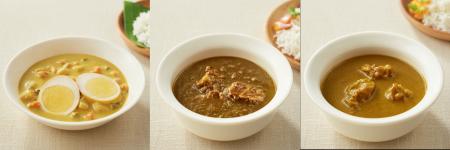 無印良品　暑い地域スリランカに学んだカレー3種を新