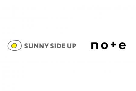 note、サニーサイドアップとパートナーシップを締結