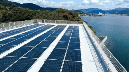 浜名湖の絶景宿、最新技術でエコリゾートを実現。