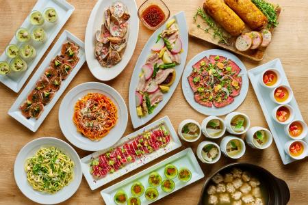 【ホテルグランヴィア大阪】春らしいお料理とライブキ