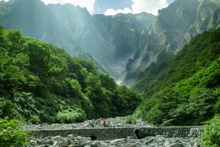【谷川岳ヨッホ】真夏でも水温10℃前後。日本三大岩壁