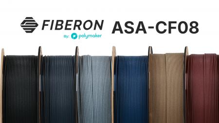 Polymaker「Fiberon(TM) ASA-CF08」3Dプリンターフィ