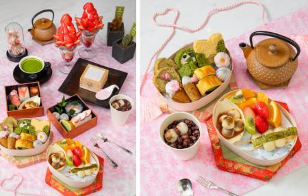 春の和スイーツを楽しむ限定メニューが登場｜桜×苺の
