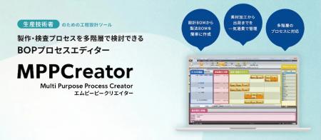 株式会社シムトップス、BOPを軸とした工程設計ツール