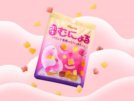 見た目と食感のギャップが話題に！むにょかたバウンド