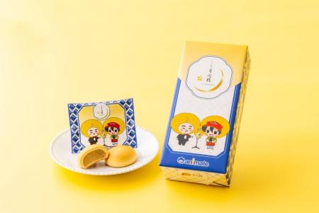 大阪土産の定番『みるく饅頭 月化粧』とアニメイトが