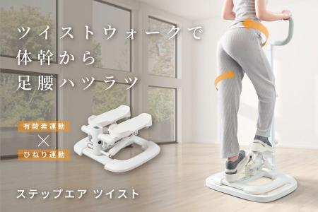 有酸素運動とひねり運動を組み合わせた進化系ステッパ