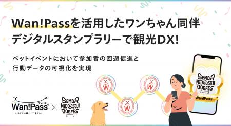 「Wan!Pass」のチェックイン機能で回遊促進と行動の可