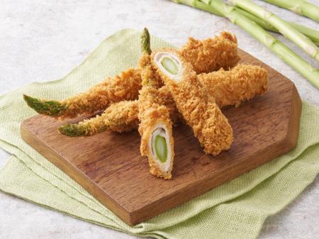 「アスパラの巻きかつ」を4/15（水）より期間限定販売