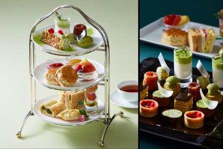 【水戸プラザホテル】新緑を味わう贅沢。抹茶やピスタ