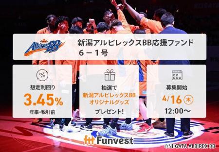 貸付型クラウドファンディング「Funvest」4/16より新