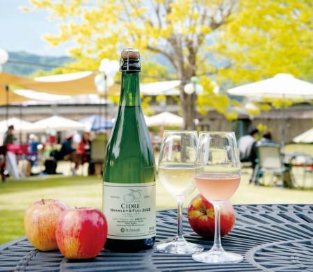 北信濃のシードルを飲み比べながら新緑の季節を楽しむ