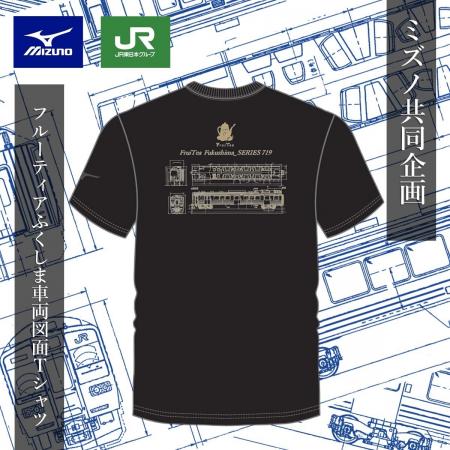 【ミズノ共同企画】フルーティアふくしまの貴重な車両