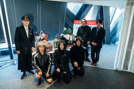 音が鳴る布、学生のアイデアで次世代のプロダクトへ 音が鳴る布、学生のアイデアで次世代のプロダクトへ