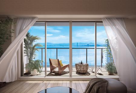 琵琶湖を望むロケーションが魅力の「プレサンス ロジ