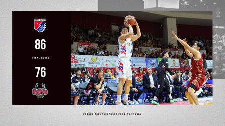 B2福岡｜逆転から冷静に試合をコントロール、アウェー