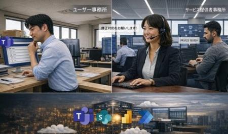 Teamsを窓口に、ユーザーサポートの課題（チケット）