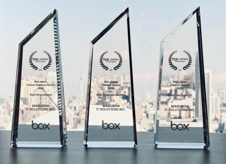 丸紅ITソリューションズ、Box Japanアワードで3部門受 丸紅ITソリューションズ、Box Japanアワードで3部門受