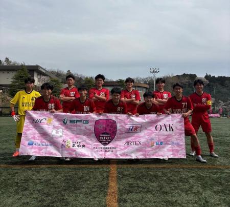 SFG株式会社、日大明誠高等学校サッカー部とスポンサ SFG株式会社、日大明誠高等学校サッカー部とスポンサ