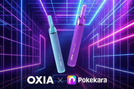 吸引式フレーバーデバイス「OXIA」、カラオケアプリ「