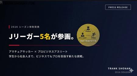 「アマチュアサッカー×プロビジネスアスリート」の両 「アマチュアサッカー×プロビジネスアスリート」の両