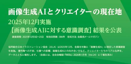 画像生成AIとクリエイターの現在地 ~画像生成AIに関 画像生成AIとクリエイターの現在地 ~画像生成AIに関