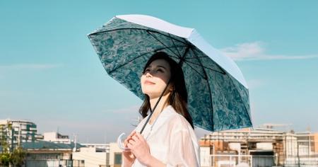 遮光率・UVカット率100%、撥水、耐風設計※のトリプル