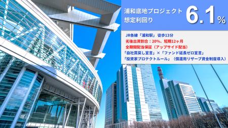 【新ファンド公開！】『らくたま40号（浦和底地プロジ