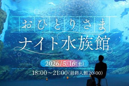 【仙台うみの杜水族館】夜の水族館で過ごす大人のひと