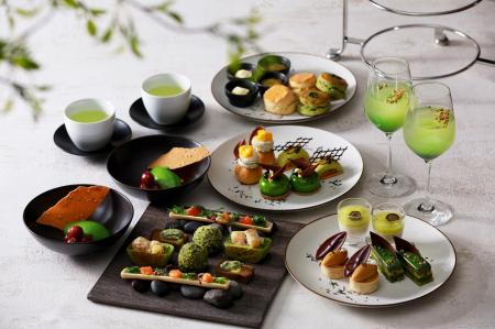 中村園とのコラボレーションによるアフタヌーンティー