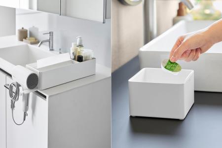 【山崎実業 新商品のお知らせ】 置き型のゴミ箱付きペ