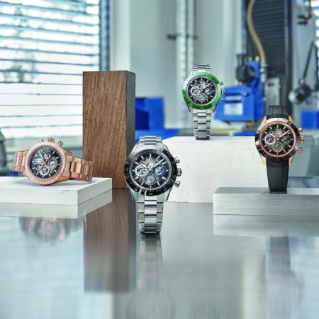 ゼニスから「クロノマスター スポーツ」のスケルトン ゼニスから「クロノマスター スポーツ」のスケルトン