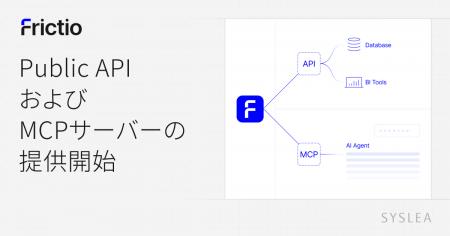 AIネイティブCRM『Frictio』、Public APIおよびMCPサ