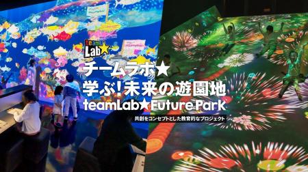 「チームラボ 学ぶ!未来の遊園地 函館」4月15日~前 「チームラボ 学ぶ!未来の遊園地 函館」4月15日~前