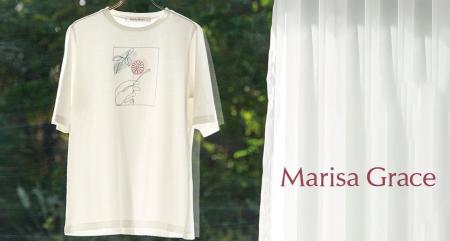 Marisa Graceが一筆書きデザイナー・ponchiさんとコラ