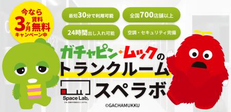屋内型トランクルーム「スペラボ」、イメージキャラク