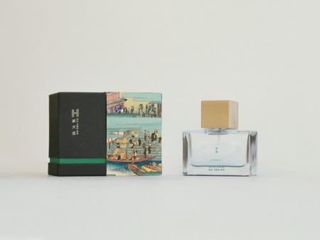 〈破天荒〉より浮世絵着想の数量限定香水「浪速」発売