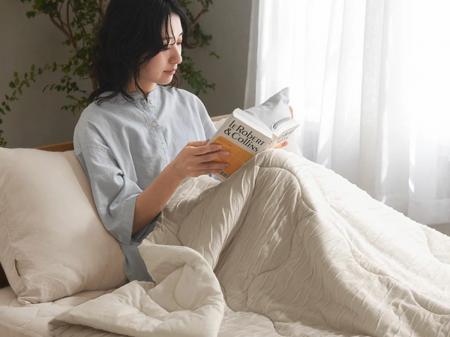 【夏寝具の王様】綿100％なのにヒンヤリ冷たい「ドラ