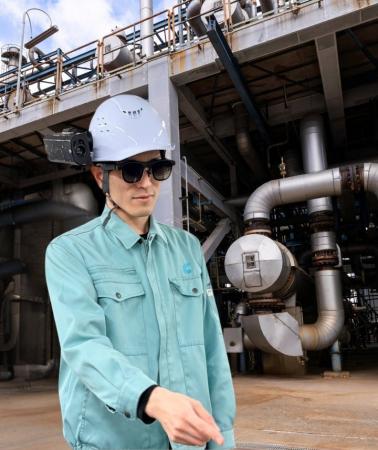 ガス漏洩という“見えない危険”を可視化。AR×レーザー ガス漏洩という“見えない危険”を可視化。AR×レーザー