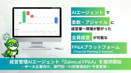 AIネイティブな予実管理・経営管理プラットフォーム「