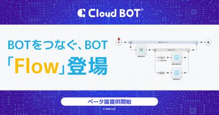 クラウド型RPA『クラウドBOT(R)』、複数のBOTを連結し