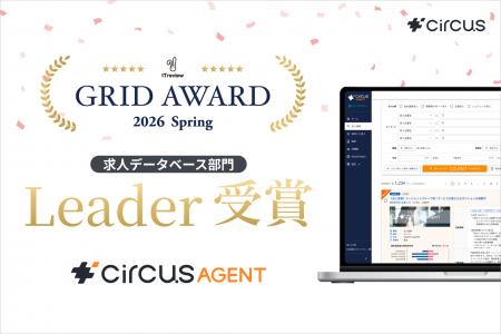 【circusAGENT】「ITreview Grid Award 2026 Spring」