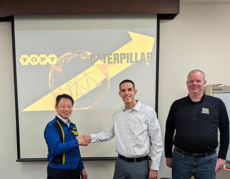 トピー工業の鉱山機械用ホイール部門 米国キャタピラ トピー工業の鉱山機械用ホイール部門 米国キャタピラ