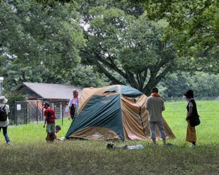 大野極楽寺公園キャンプ場　プレオープン企画「初めて