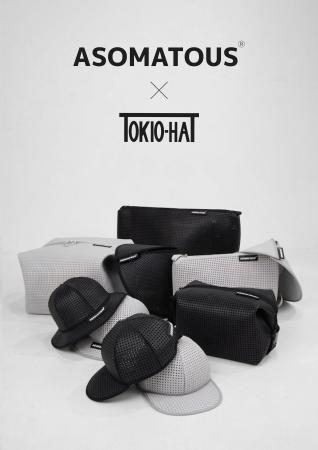 バッグのタフさを、頭上に纏う。Tokio hat × ASOMATOU バッグのタフさを、頭上に纏う。Tokio hat × ASOMATOU