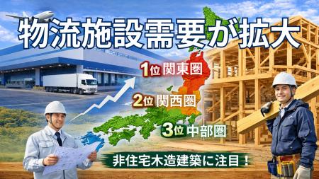 EC市場拡大で物流施設需要が急増倉庫建築需要が高い地 EC市場拡大で物流施設需要が急増倉庫建築需要が高い地