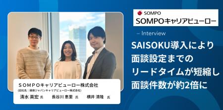 面談設定までのリードタイムを平均40時間以上短縮し、 面談設定までのリードタイムを平均40時間以上短縮し、
