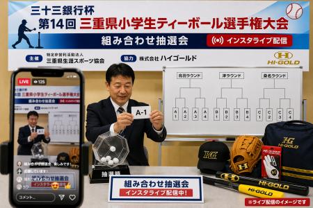 「三十三銀行杯第14回三重県小学生ティーボール選手権